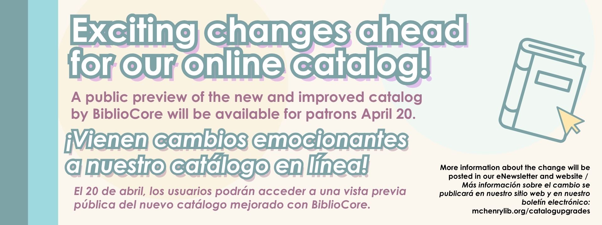 Catalog Update April 20